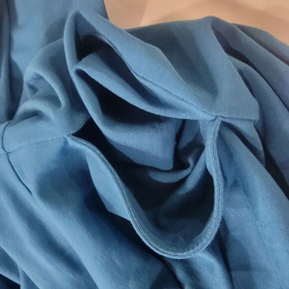 J. Jill Wearever Collection Single Button Cardigan Teal Womens Small Slinky - Picture 8 of 14